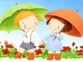 Гаме Цртани дечји дан пуззле  онлајн