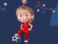 Гаме Маша и медвед Фудбал  онлајн