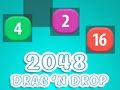 Гаме 2048 повлачењем и испуштањем  онлајн