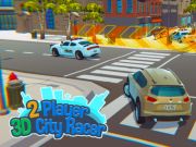 Гаме 3Д Цити Рацер за 2 играча  онлајн
