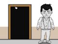 Гаме Бели бели стилски дечак гладан бекство  онлајн