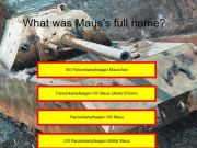 Гаме Танк квиз: маус  онлајн