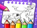 Гаме Мачка у шеширу бојанка  онлајн
